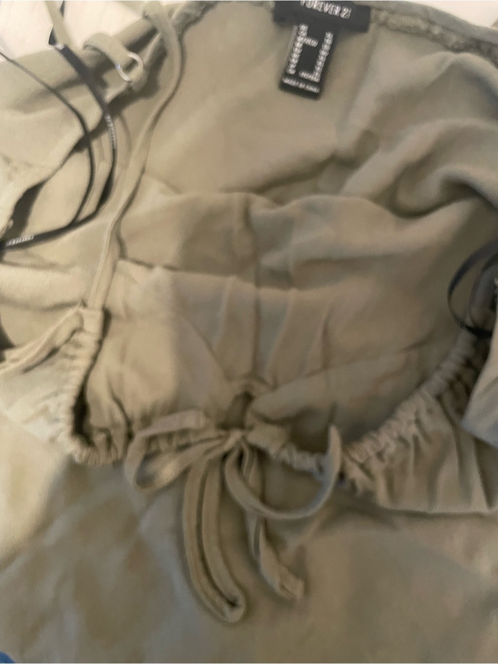 Forever 21 Olive Green Spaghetti Strap Camisole - Picture 5 of 6